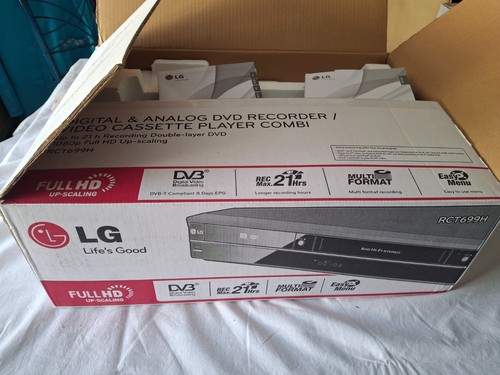 Rct699h dvd recorder vhs - lg,