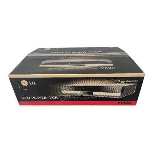 V192h dvd player vhs - lg,