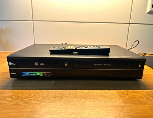 Rct699h dvd recorder vhs - lg,