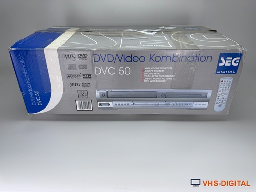 Seg dvc50 dvd player - dvc50, vhs
