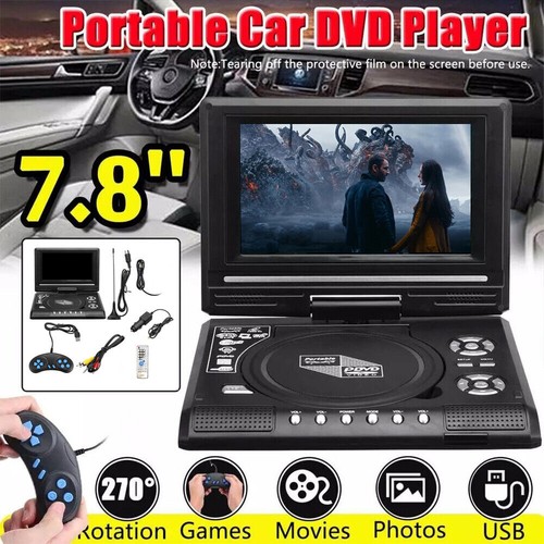 Tragbar dvd player - 7,8",