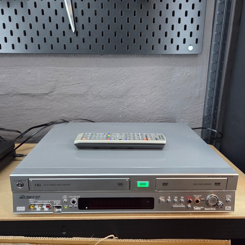 Pioneer dvr rt601h vhs dvd - dvd, hdd