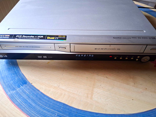 Rc6500 dvd recorder vcr - lg,