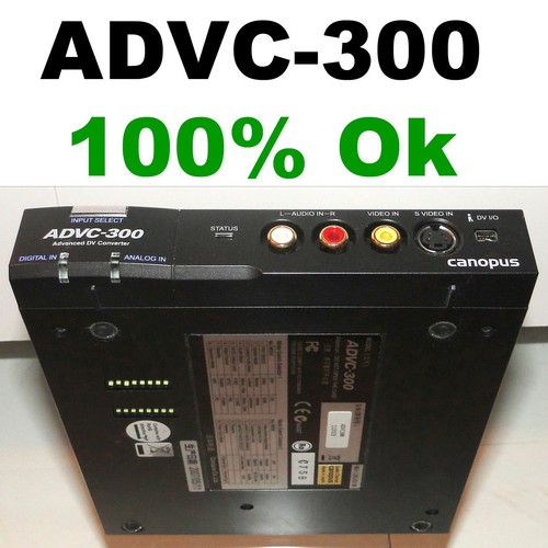 Canopus advc 300 vhs - canopus, advc-300