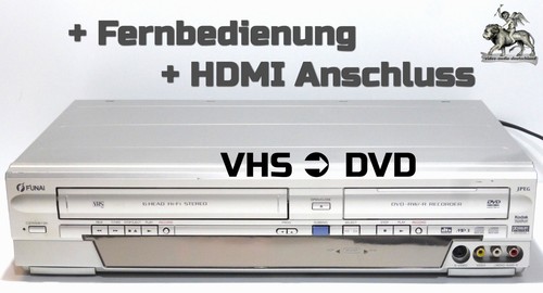 Funai dvd recorder mit - mit, vhs