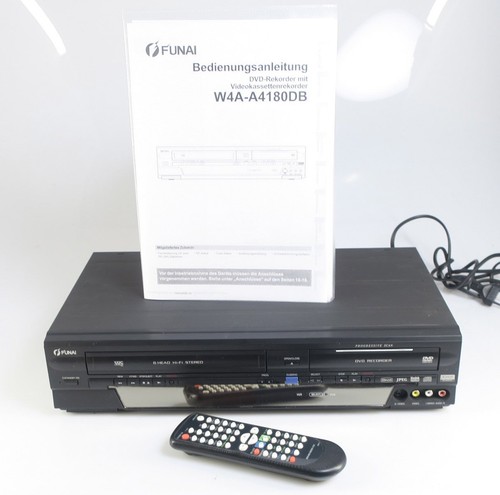 Funai w4a a4180db vhs - w4a-a4180db,