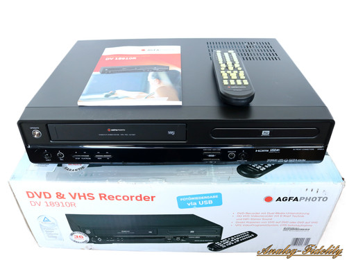 Agfaphoto dv18910 vhs dvd - dv18910,
